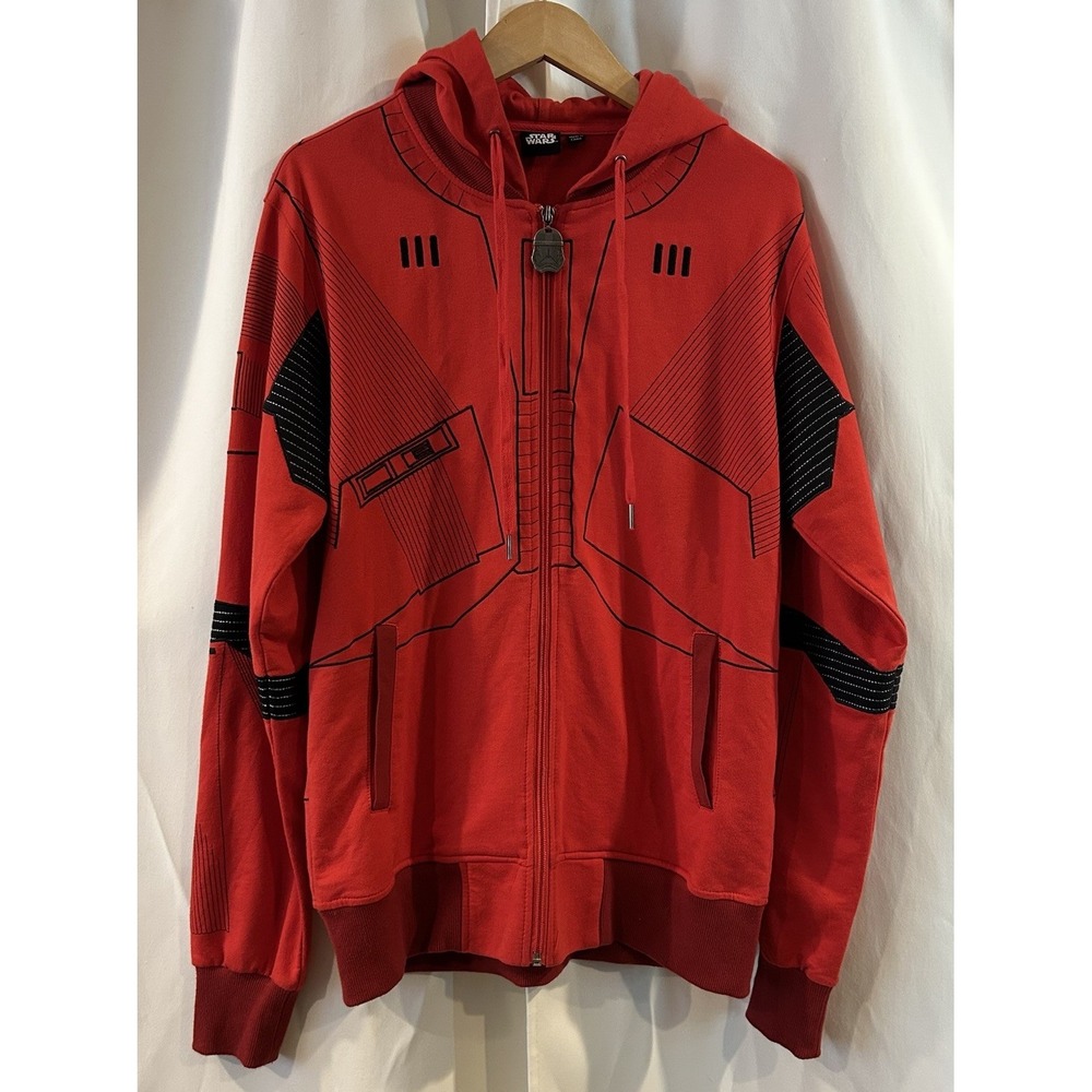 Star Wars  -  Red-Storm Trooper Hoodie Size Small‎